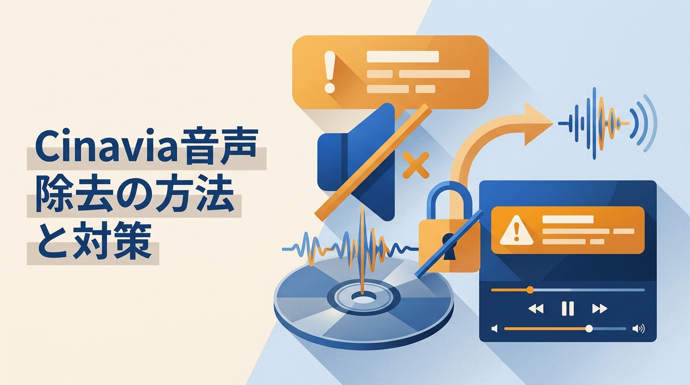 Cinaviaとは?音が消える原因・メッセージコード・回避・除去方法を解説【2026年版】