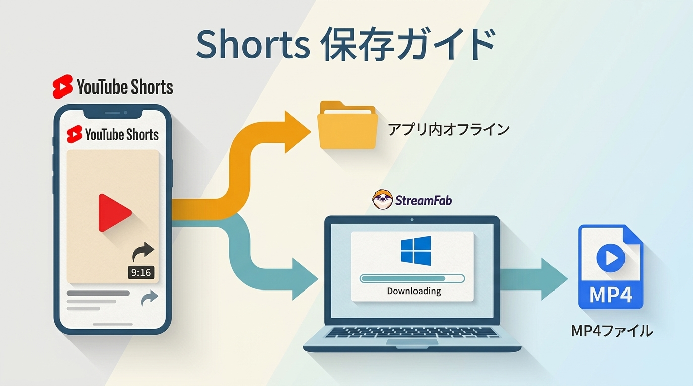 YouTube Shortsを保存する方法|オフライン再生との違いと高画質保存の考え方