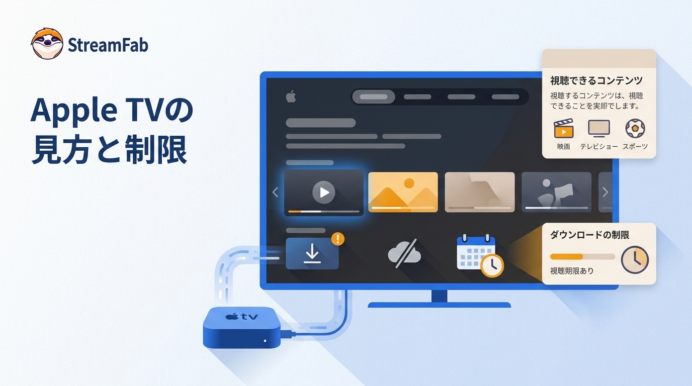 Apple TVとは？見られるものとダウンロードの仕組み・制限