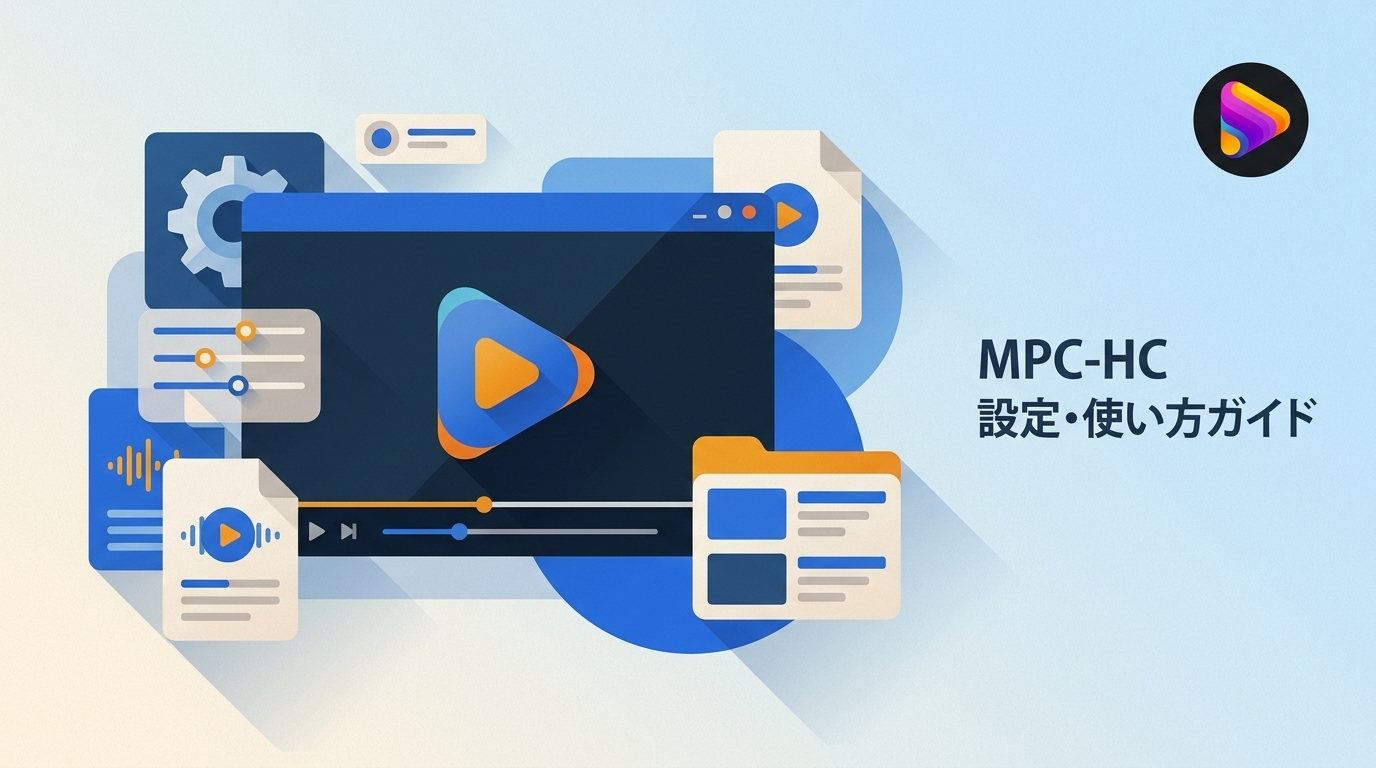 MPC-HCとは？公式ダウンロード・初期設定・使い方を解説【2026年】