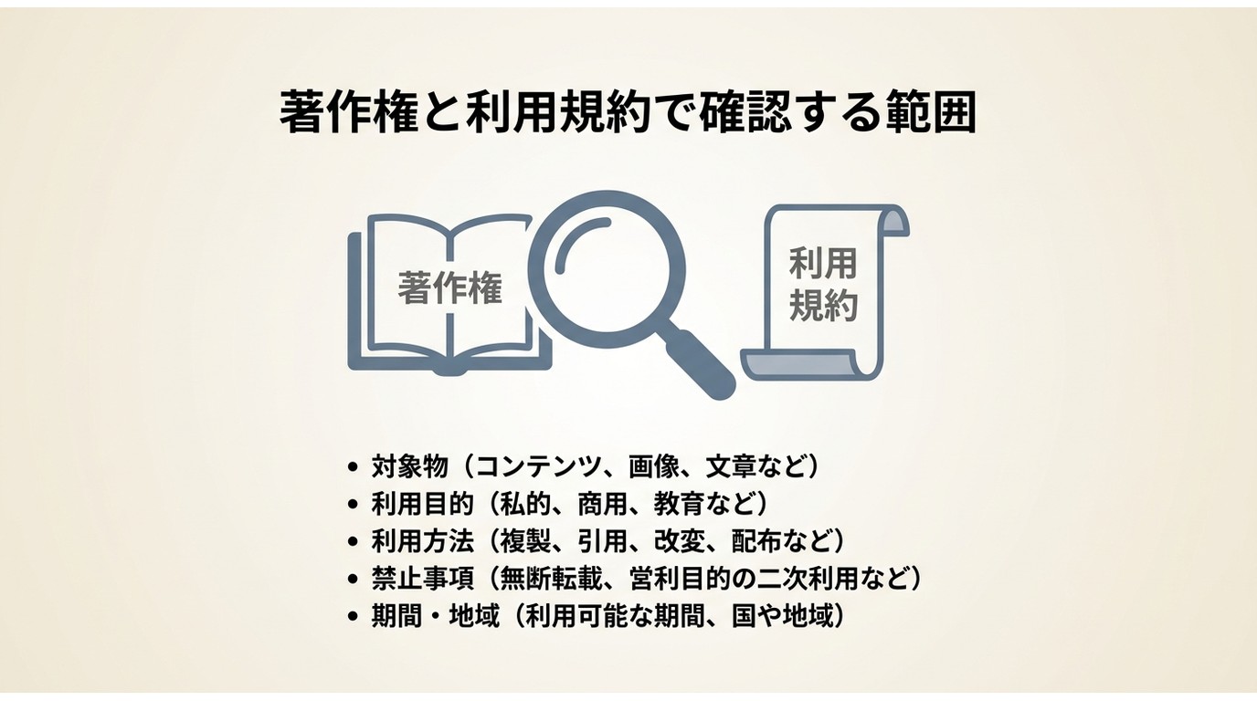 YouTube MP4保存時の著作権と利用規約の確認