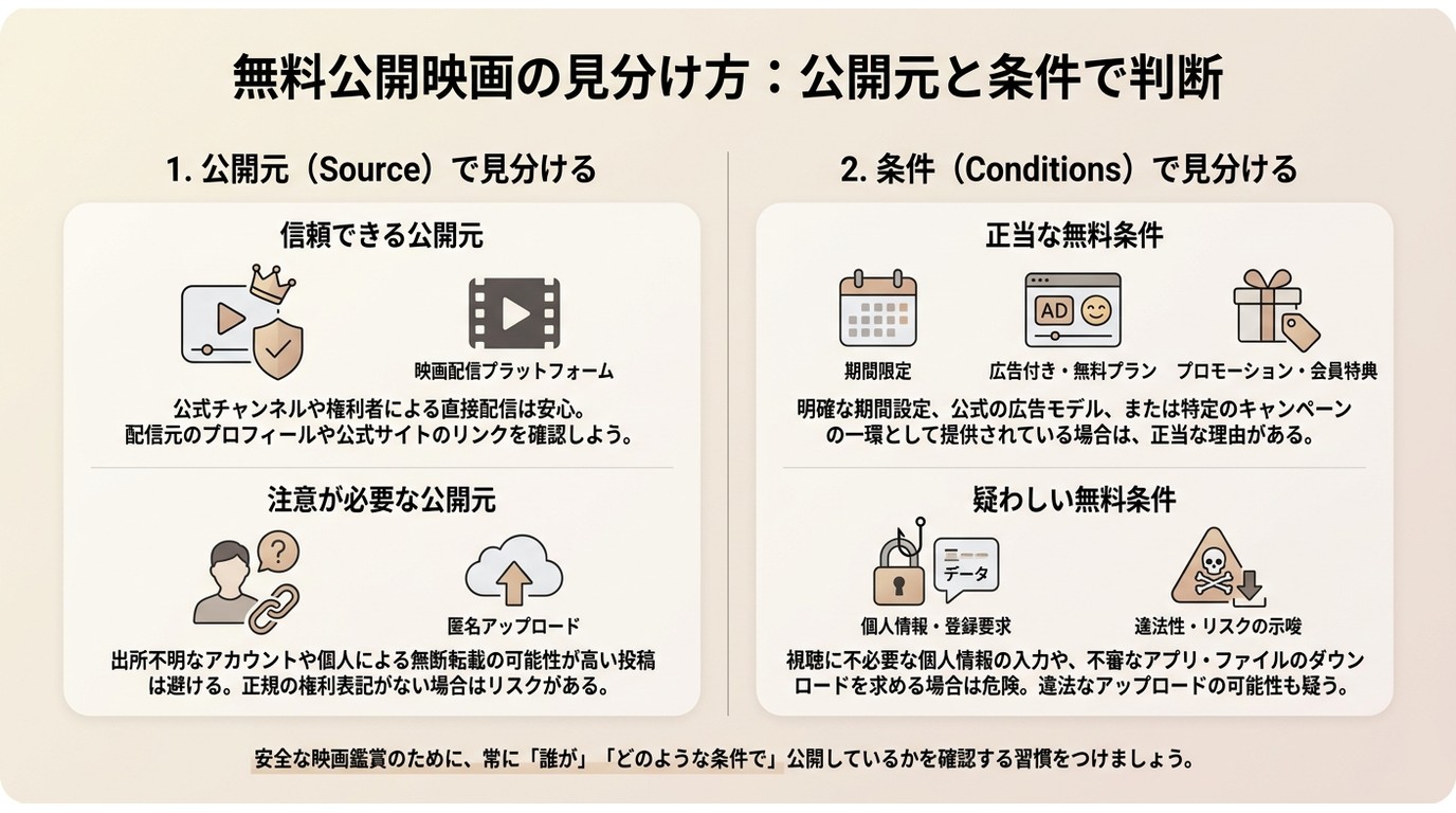 YouTubeで無料公開されている映画と公式チャンネルの探し方