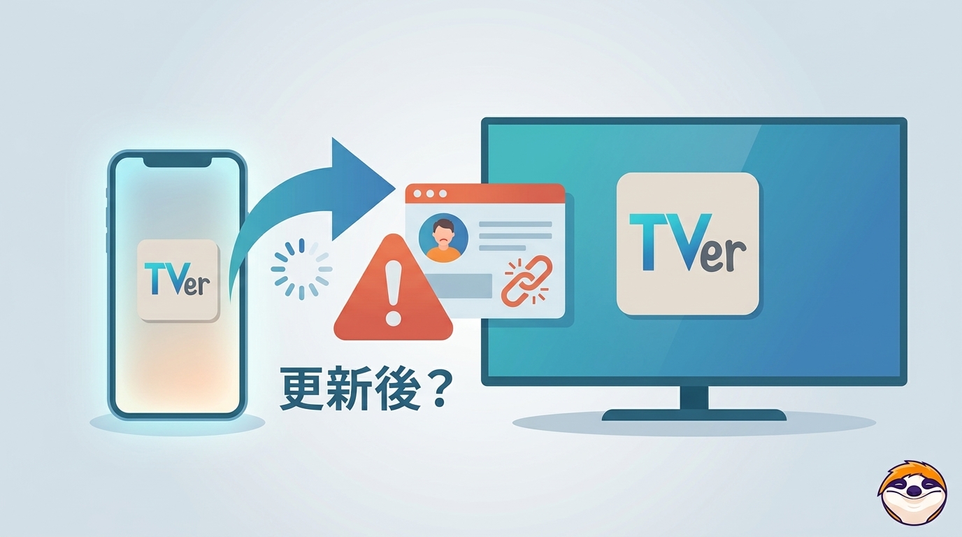TVerアップデート後に使いにくい・更新できない原因と対処法【2026年】