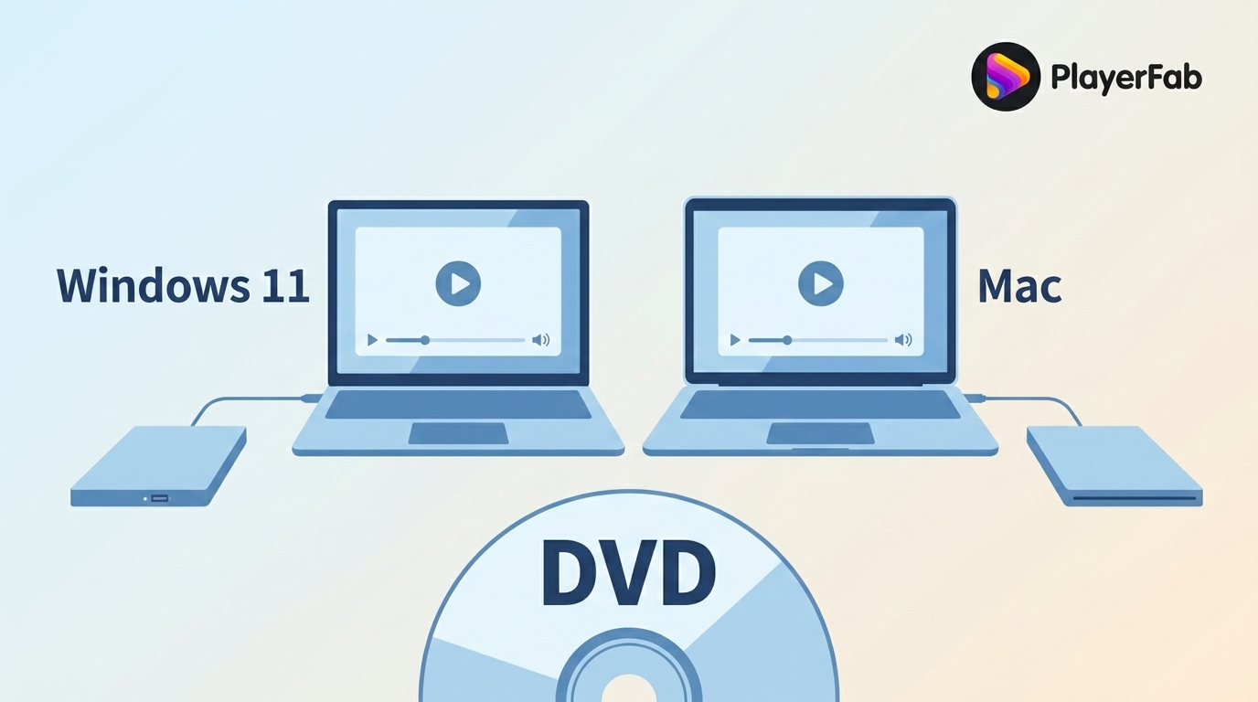 Windows 11・10とMacでパソコンからDVDを見る方法