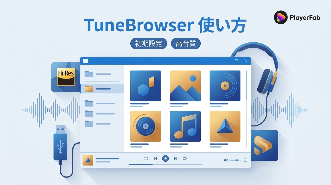 TuneBrowserの使い方|初期設定・高音質設定・不具合対処を解説