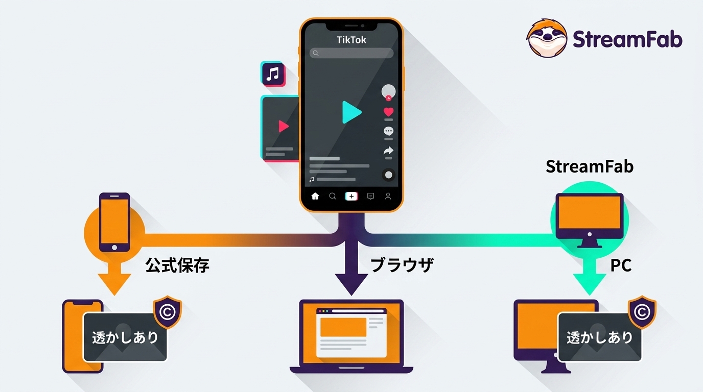 TikTok動画ダウンローダーおすすめ10選｜無料サイト・PCソフトを比較【2026年】