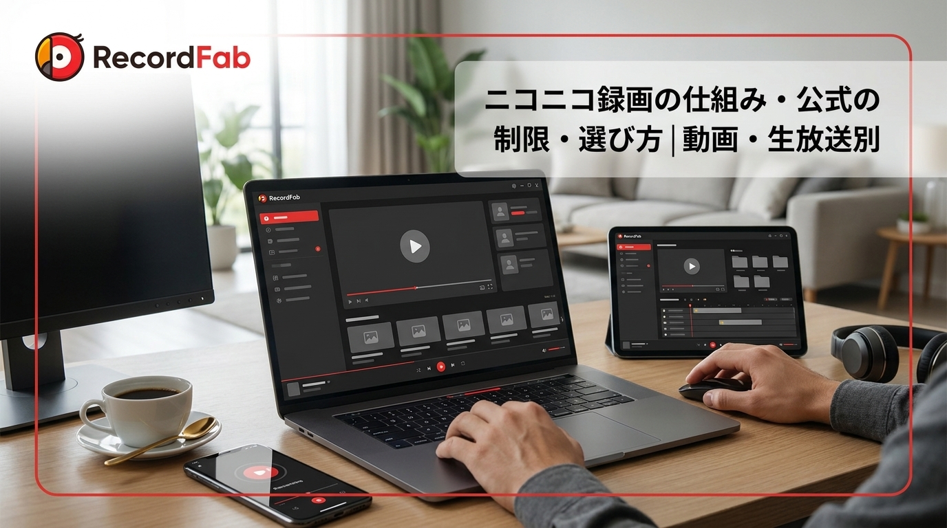ニコニコ録画の仕組み・公式の制限・選び方|動画・生放送別
