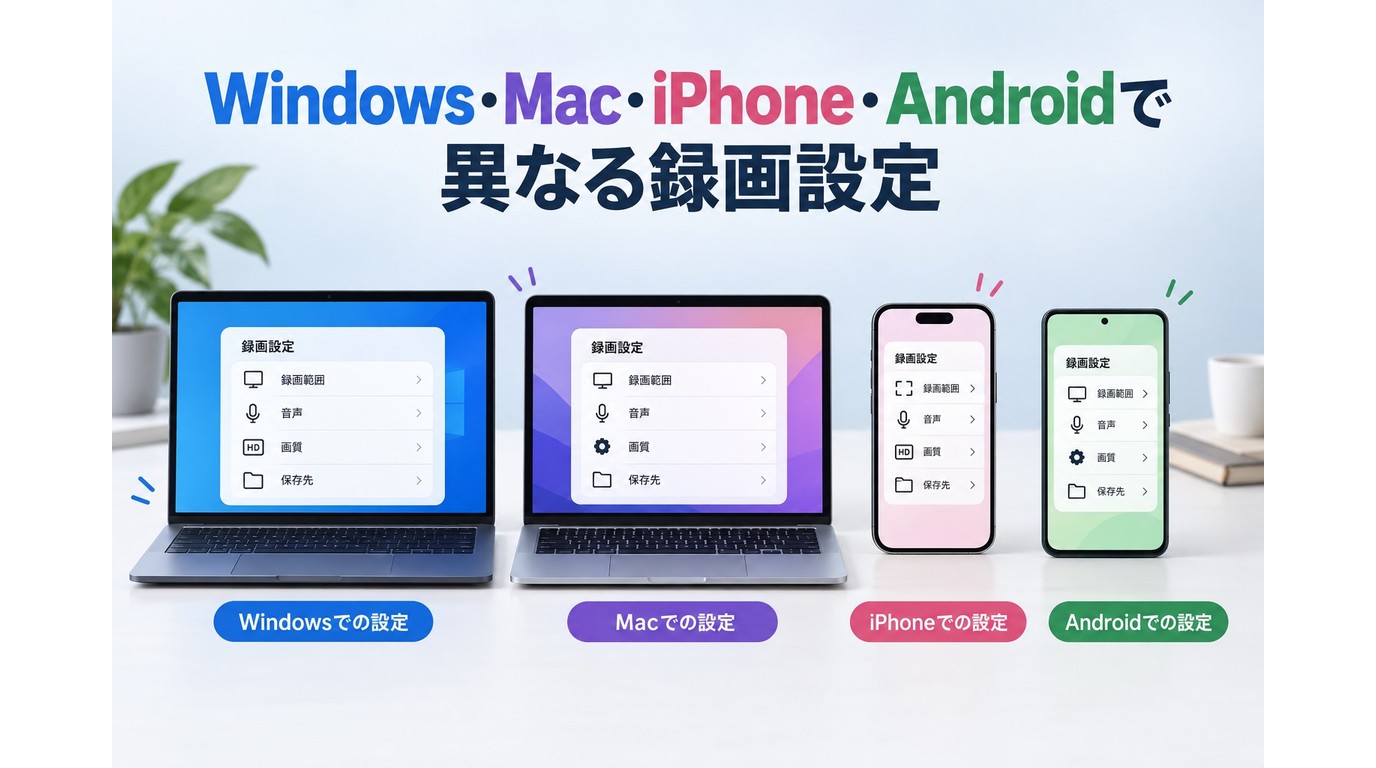 Windows Mac iPhone AndroidでYouTubeライブを録画する方法