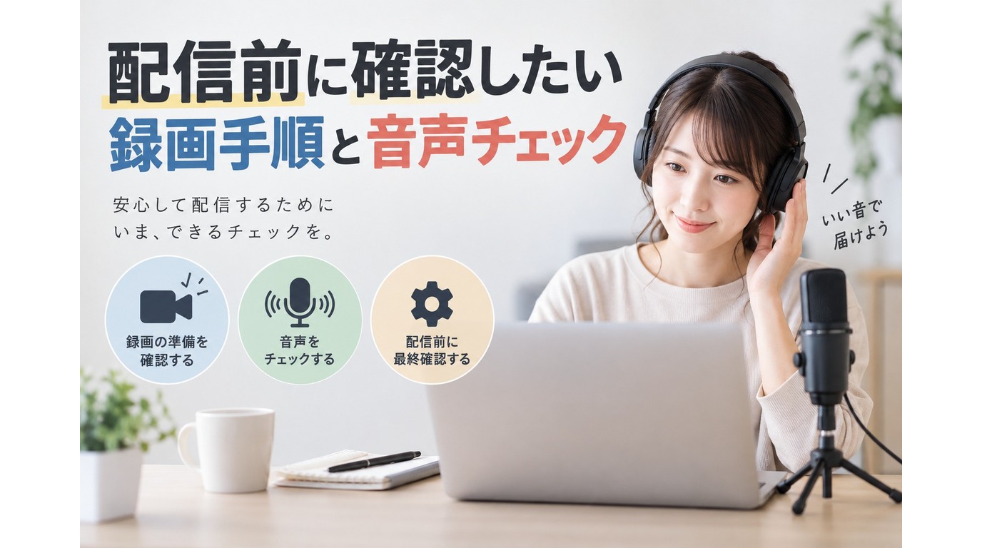 WindowsでYouTubeライブ配信を録画する方法と音声設定