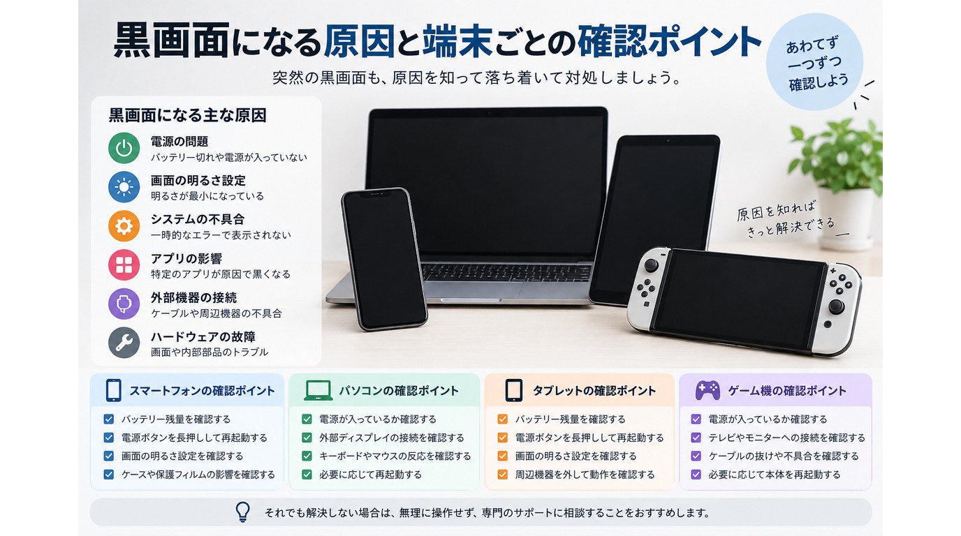 Amazon Prime Videoの画面録画が真っ黒になる原因と確認ポイント