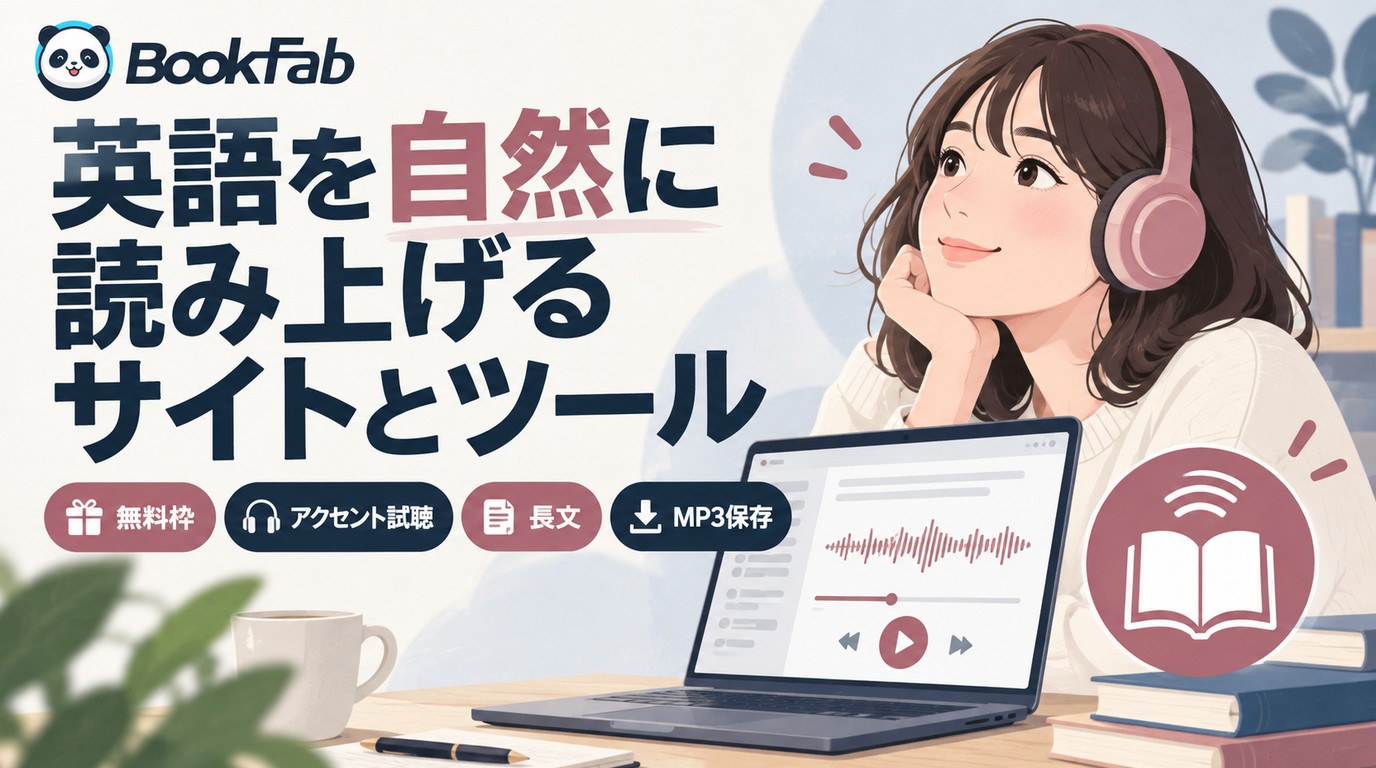 英語読み上げツール6選を無料枠・英語音声・長文・MP3保存で比較