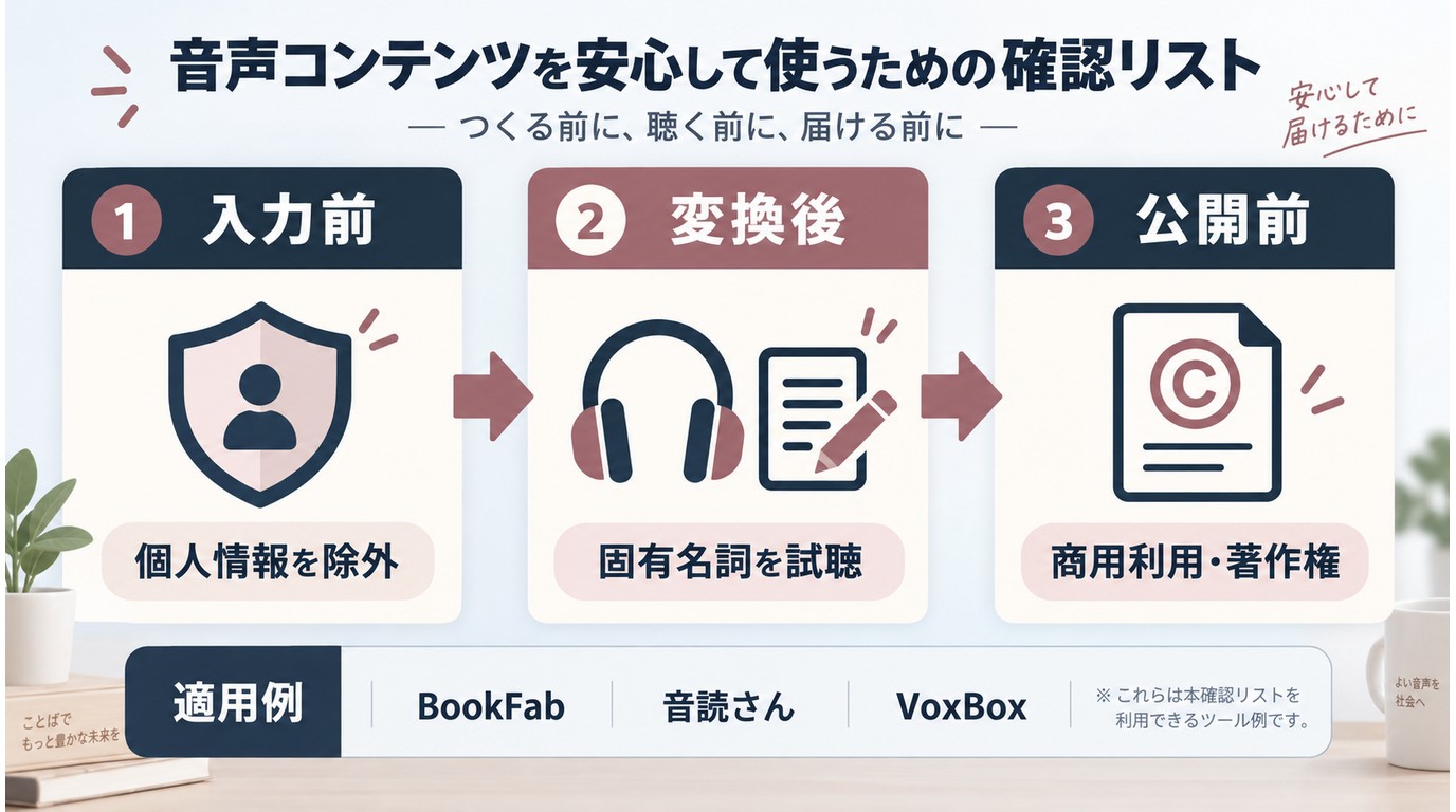 BookFabなどで確認する誤読、商用利用、著作権、個人情報の注意点