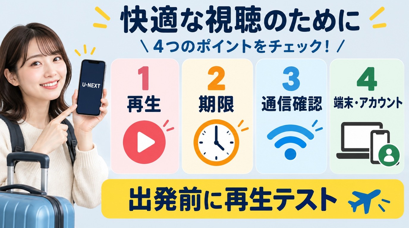 機内モードで再生できないときの四段階確認手順