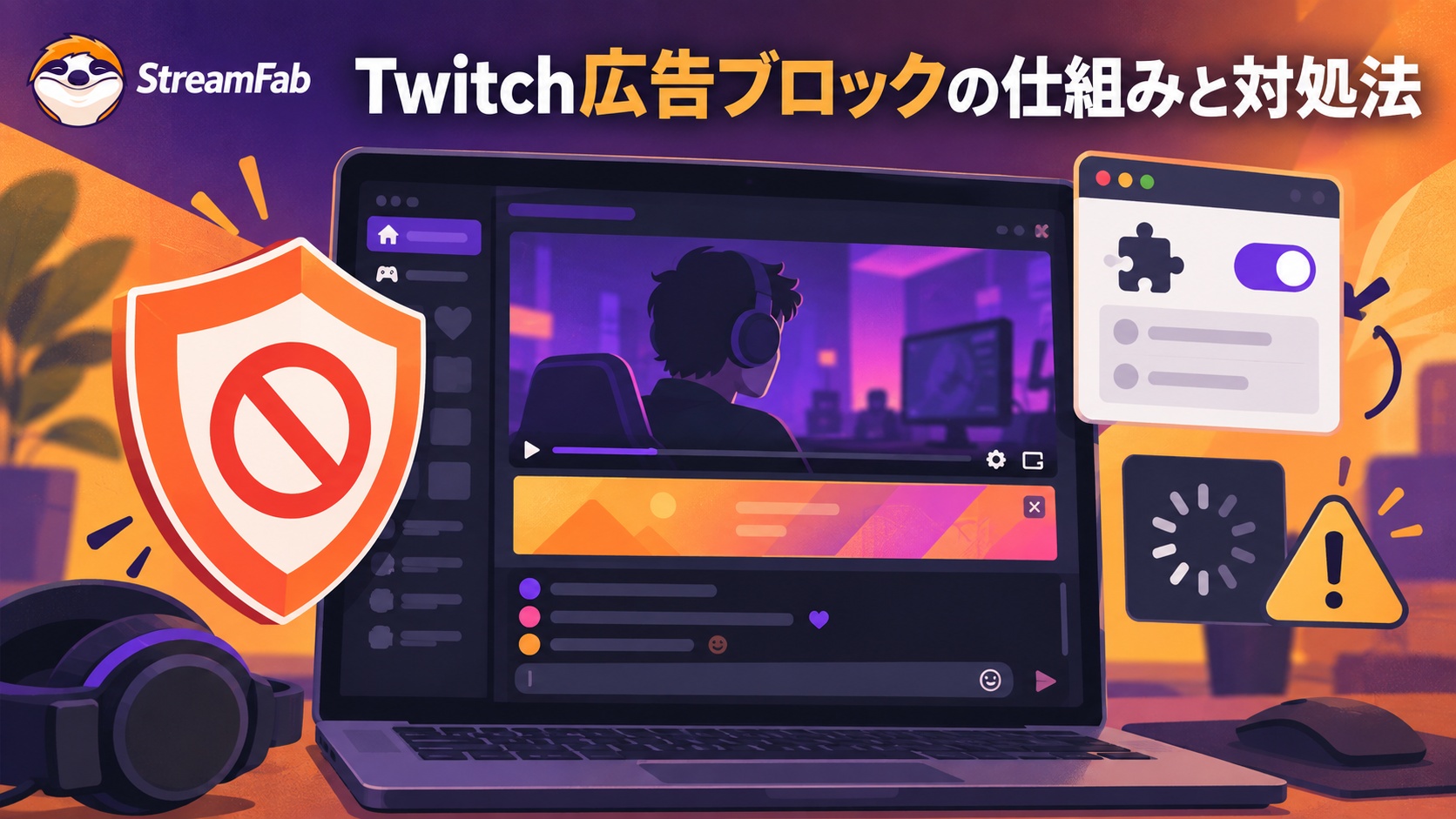 【徹底解説】Twitch広告ブロックの仕組みと効かない時の対処法