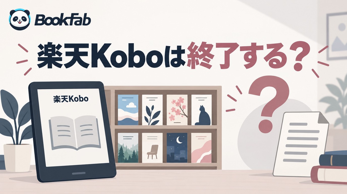 2026年版・楽天Koboサービス終了の噂と購入済み本の扱い
